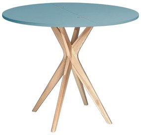 Masă de dining rotundă extensibilă 45x90 cm Jubi – Ragaba