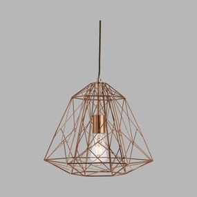 Lustra / Pendul design modern minimalist Geometric cupru 7271CU SRT