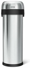 Coș de gunoi pentru spații comerciale Simplehuman 50 l, oțel inoxidabil