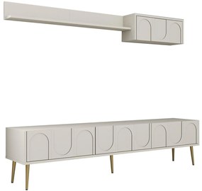 Mobilier living Bipemu 4 (crem + auriu) . 1095709