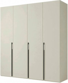 Dulap haine 200 cm DENVER DEN1, casmir, PAL, cu 4 usi
