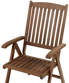 Set mobilier de grădină Amali (lemn închis). 1077448