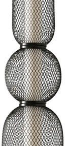 Pendul cu cablu PUMA LED/15W/230V, diam. 14 cm, negru