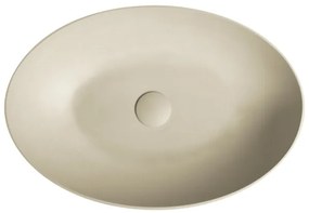 Sapho - Lavoar pentru montaj pe blat FORMIGO 60x40 cm, beton/bej