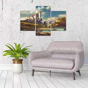 Tablou - Castelul medieval (90x60 cm)