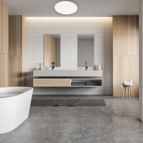 LED Plafonieră dimmabilă CRUZ cu telecomandă 1xLED/66W/230V 3300lm