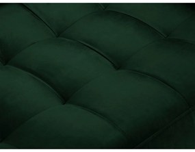 Canapea din catifea Milo Casa Santo, 174 cm, verde