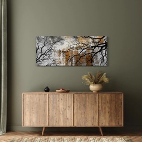 Tablou - Siluetă copac (120x50 cm)