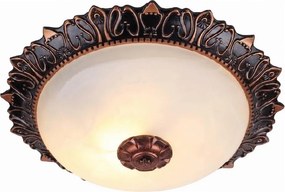 Brilagi - Plafonieră FRESCO 2xE27/40W/230V Ø 30 cm bronzată
