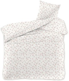 Lenjerie de microfibra FLORINE crem Dimensiune lenjerie de pat: 70 x 80 cm | 140 x 200 cm