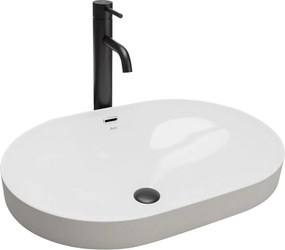 Lavoar Arleta ceramica sanitara Alb – 59 cm