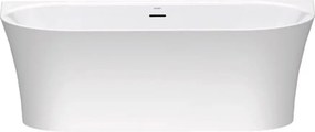 Cada freestanding Duravit DuraSenja 150x75 cm finisaj alb lipitadeperete,BTW