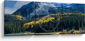 Tablou - Lost Lake, Oregon (cu ceas) (90x30 cm)