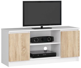 Măsuță TV Darian (Alb + Stejar sonoma). 1069521