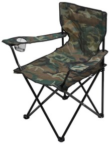 Scaun pliabil de drumeție, camuflaj