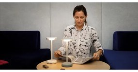 Lampă LED reîncărcabilă dimabilă Kanlux 37310 FLUXY LED/1,7W/1800 mAh IP44 alb