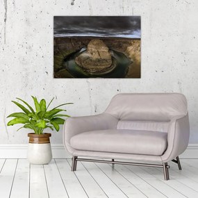 Tablou pe sticlă cu canion (70x50 cm)