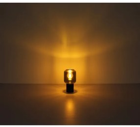 Lampă de masă NINJO 1xE27/40W/230V negru Globo 21004S