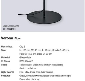 Lampadar design clasic scandinav Verona 2010884001 NL