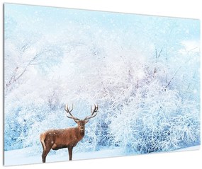 Tablou - Cerb maiestuos (90x60 cm)