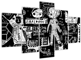 Tablou - Graffiti (150x105 cm)