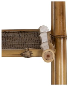Etajeră în culoare naturală din bambus 48x152x50 cm Manali – Ixia