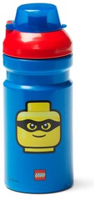 Set caserolă pentru gustări și sticlă LEGO® Iconic, roșu-albastru