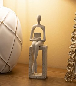 Mauro Ferretti Statueta Decorativa Cm 8,5X6,5X22 | Aosom Romania