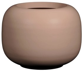 Ghiveci Sphere Low, roz pudrat, dimensiuni multiple - Ghivece ceramice mărimea: S - ⌀ 45,6, h. 34,4 cm