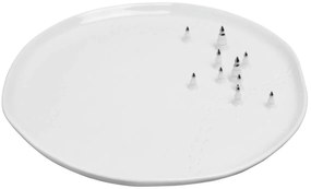 Räder Farfurie din portelan alb, SILVER TREES