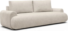 Canapea extensibilă pentru dormit Lotulis - chenille bej deschis Vibe 06
