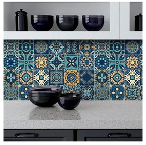 Set 9 autocolante perete Ambiance Dizier, 10 x 10 cm