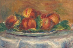 Tablou - Auguste Renoir, Peaches on a  Plate, reproducere (90x60 cm)