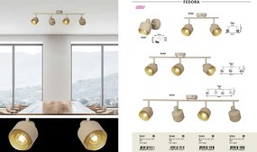 Lustra cu 4 spoturi design modern Fedora 3550 RX
