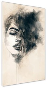 Fotografie imprimată pe sticlă Abstracție femeie