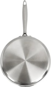 Tigaie inalta Zilan ZLN9679 cu capac tri-ply, inox, antiaderent, protectie la zgarieturi, usor de spalat, 26 cm ,3.2L