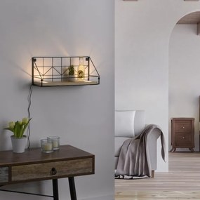 Raft cu iluminare LED BOARD 2xLED/1,75W/230V 45 cm Leuchten Direkt 15277-18