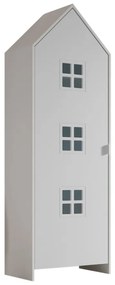 CASAMI BRUGES Dulap camera copii SATIN ALB
