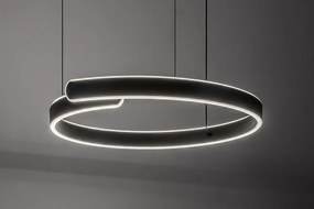 Lustra LED suspendata stil circular Silnora 57cm