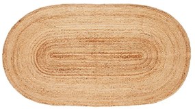 Covor din iută natural 100x200 cm Sage – Hübsch