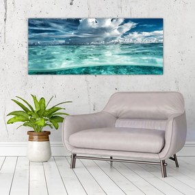 Tablou - privire sub nivelul mării (120x50 cm)
