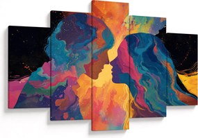 Tablou - Dragoste cosmică (150x105 cm)