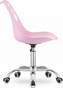 OFERTA Scaun de birou roz PRINT II. calitate superioara