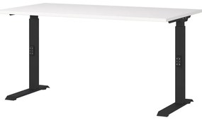 Birou cu blat alb cu înălțime ajustabilă 80x140 cm Downey – Germania