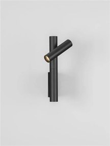 Aplica cu spot LED directionabil stil minimalist ARCO negru