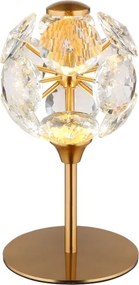 Globo 16047T - Lampă de birou LED VIRINA LED/8W/230V 3000K aurie