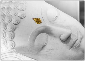 Tablou - Buddha alb (70x50 cm)
