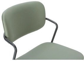 Scaune de dining kaki 2 buc. Maika – Marckeric