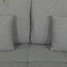 Coltar U Extensibil Otis Stanga, 6 Locuri, Lada Depozitare, Gri, 357 Cm