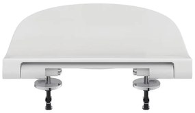 Capac wc inchidere lenta, 53.5x35 cm, demontare rapida,  Ideal Standard I.life O